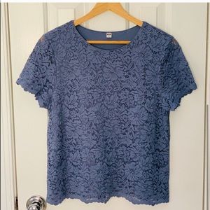 Uniqlo Floral Lace Top